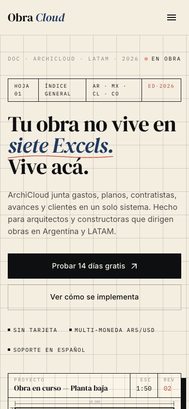 ArchiCloud en mobile