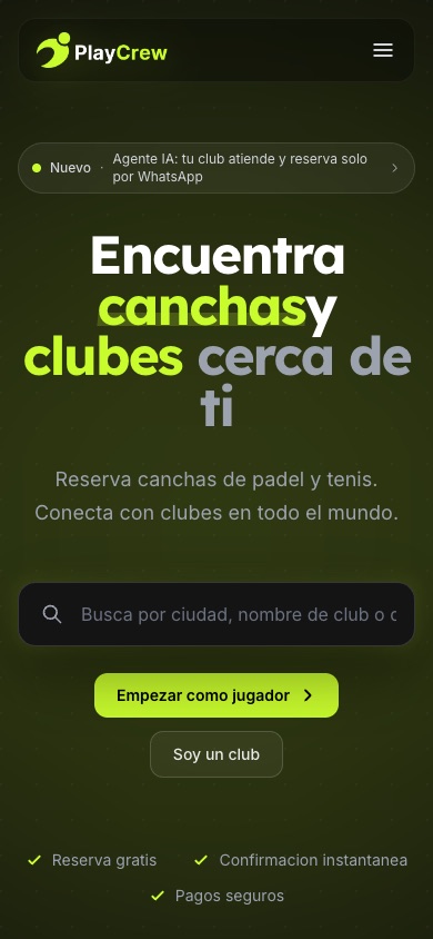 PlayCrew en mobile
